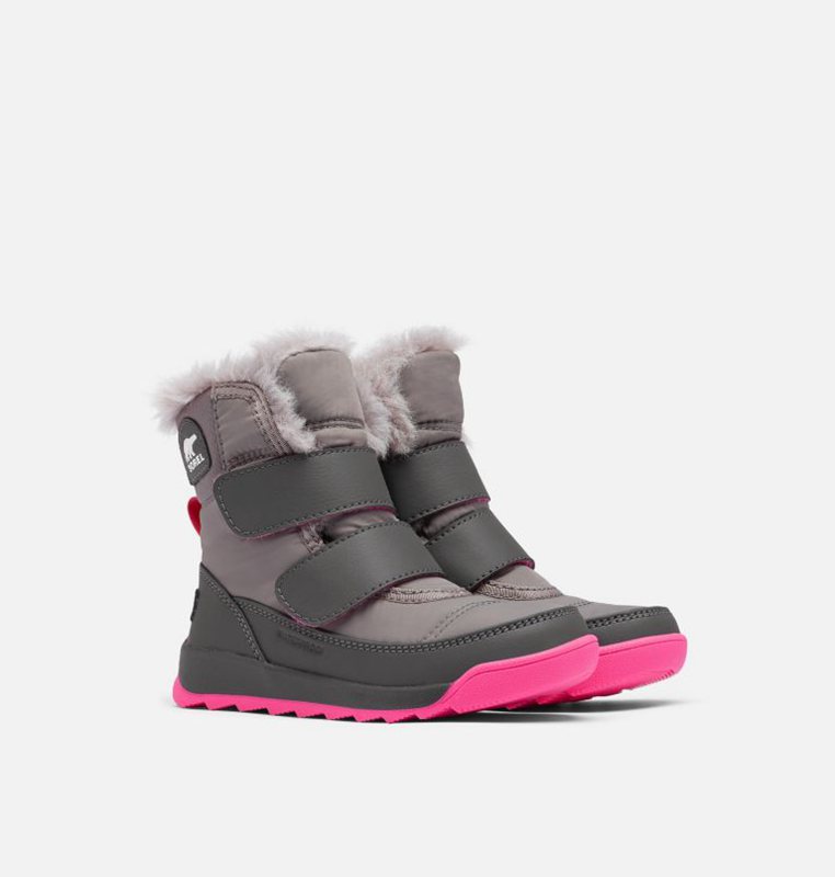 Botas Nieve Sorel Niños - Childrens Whitney™ Ii Strap Gris - 97102-IZTF